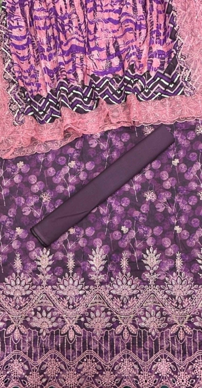 Riwayat | Unstitched 3pc Embroidered Lawn Collection - BarerahFabrics