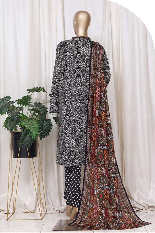 Bin Saeed | Stitched 3pc Printed Cotton Collection
