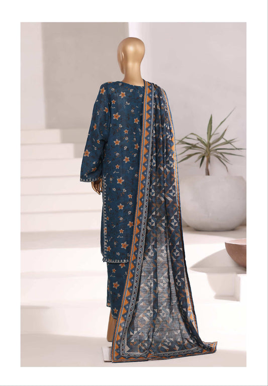 Sada Bahar | Stitched 3 Pc Embroidered Khaddar Collection