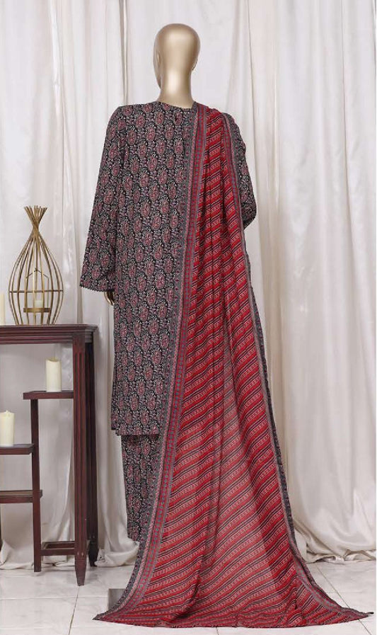 Bin Saeed | Stitched 3pc Printed Cotton Collection