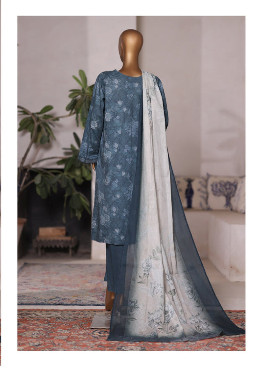 Bin Saeed | Stitched 3pc Printed Cotton Collection