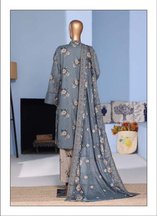 Bin Saeed | Stitch 3 Pc Embroidered Lawn Pintex Collection
