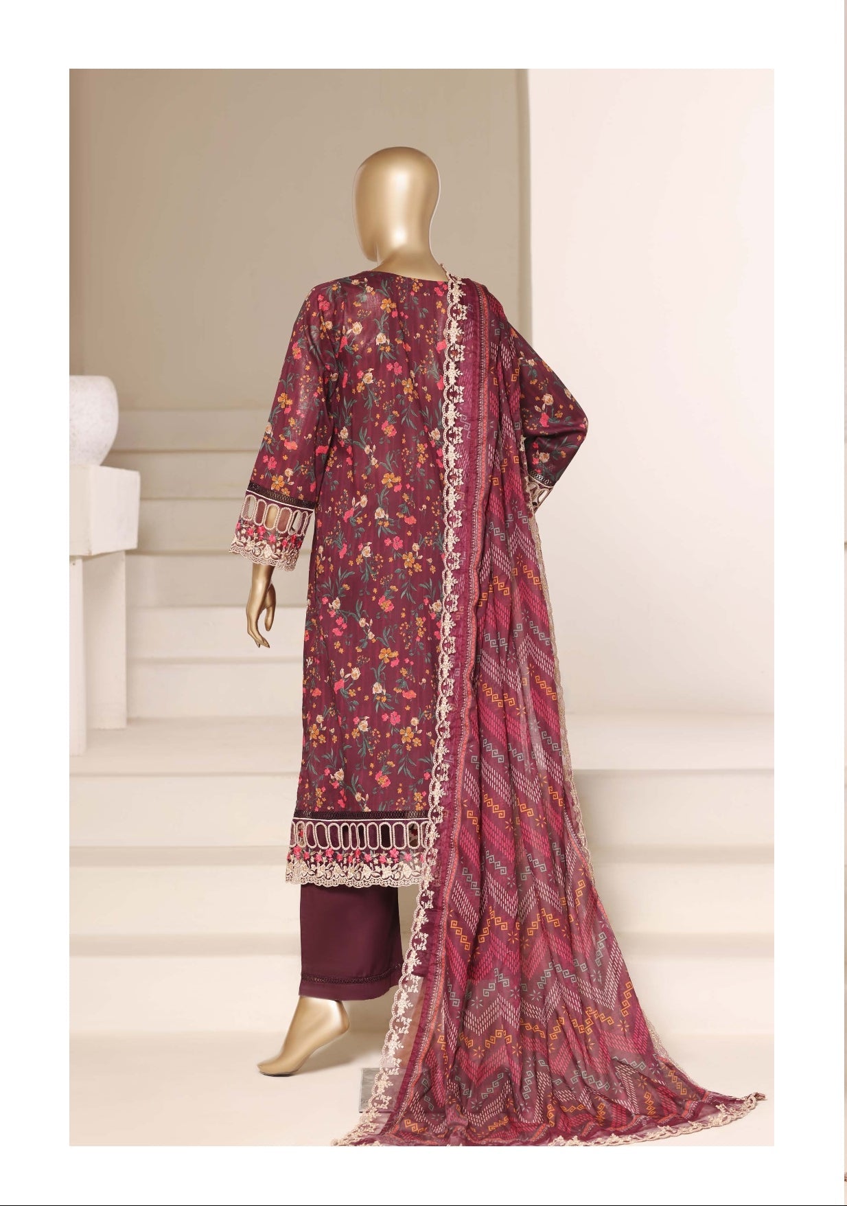 Sada Bahar | Stitch 3 PC Signature Festive Embroidered Lawn Collection