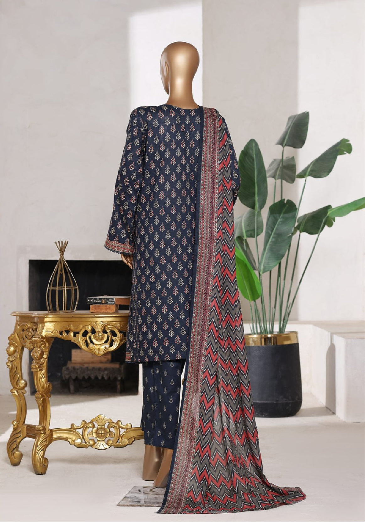 Bin Saeed | Stitched 3pc Printed Cotton Collection