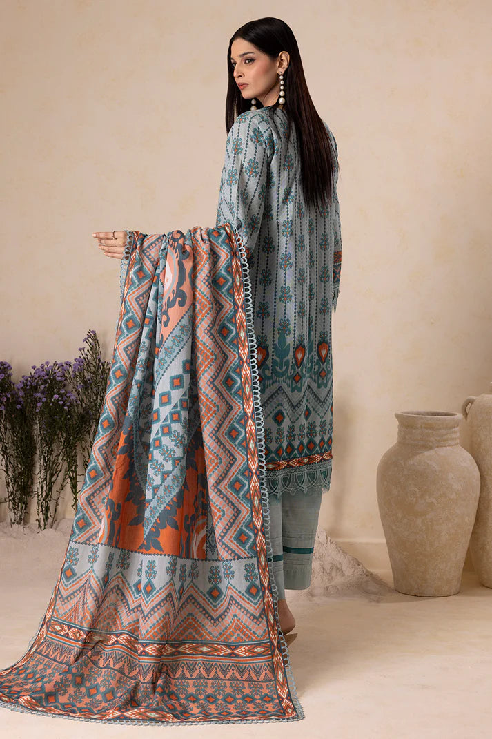 Zellbury | Unstitched 3 Pc Printed Printed Khaddar Collection