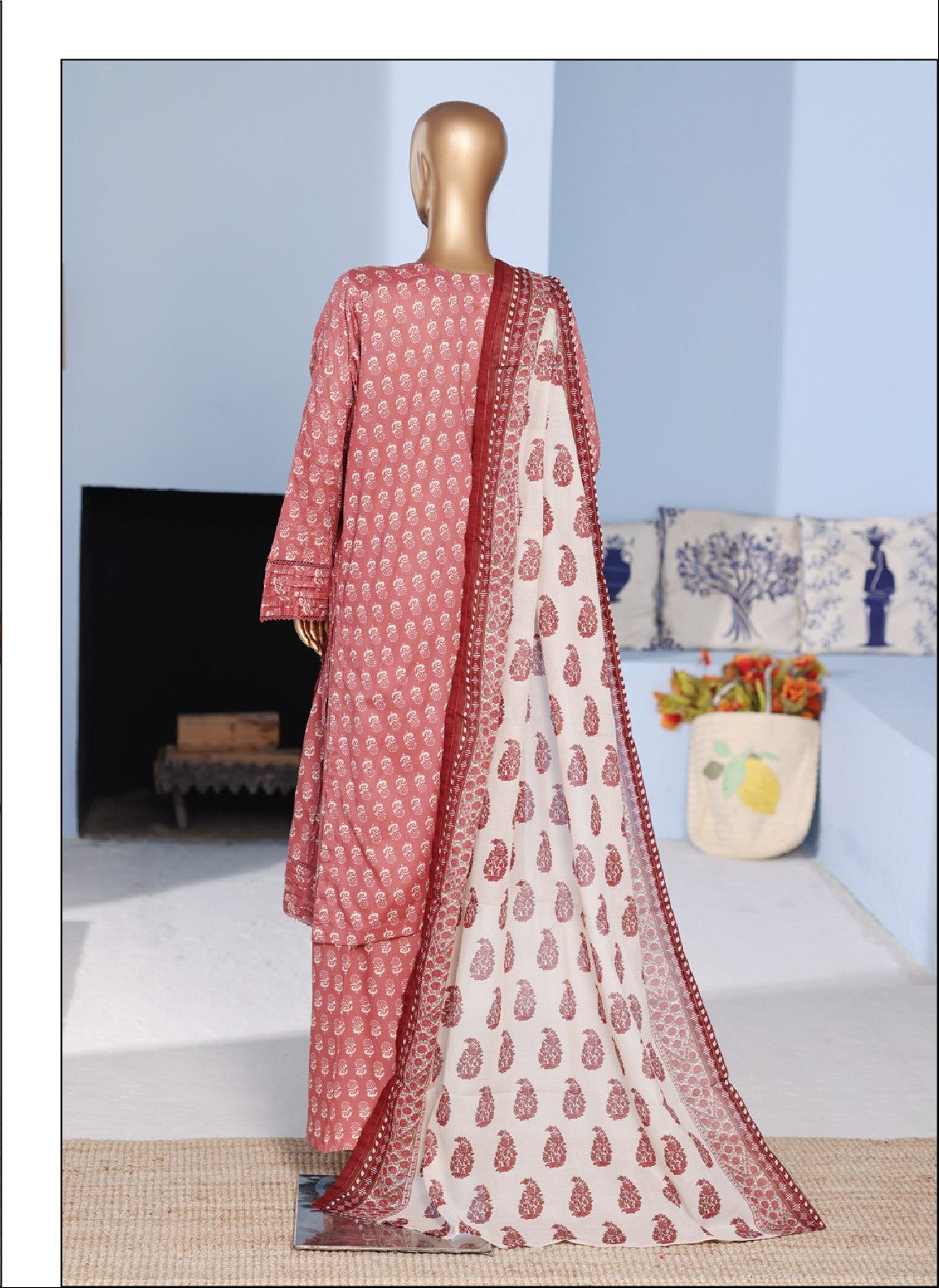 Bin Saeed | Stitch 3 Pc Embroidered Lawn Pintex Collection