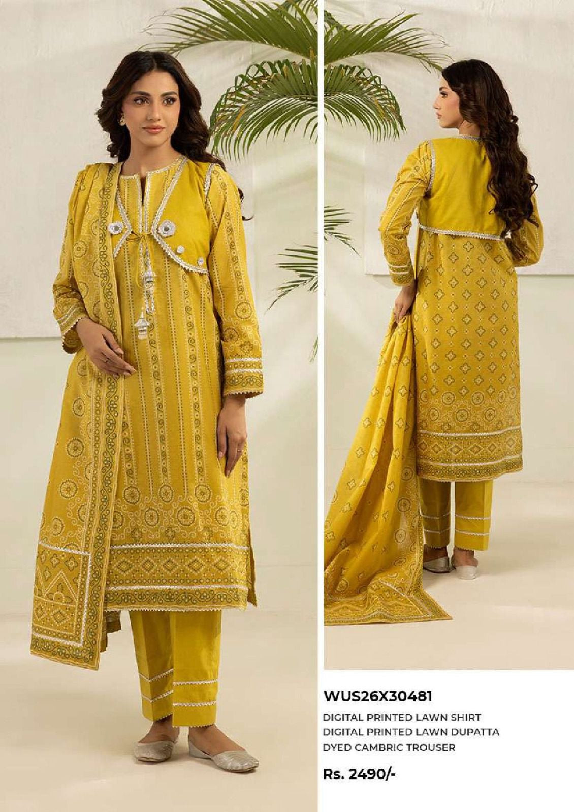 Zellbury | Unstitch 3 Pc Printed lawn Collection