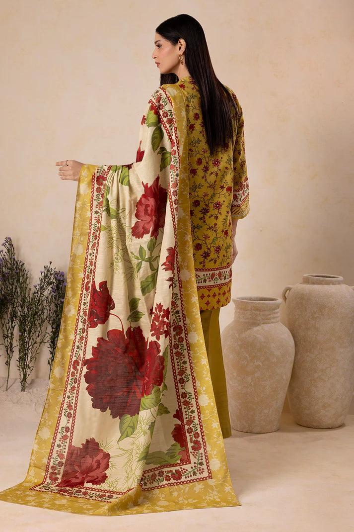 Zellbury | Unstitched 3 Pc Printed Printed Khaddar Collection