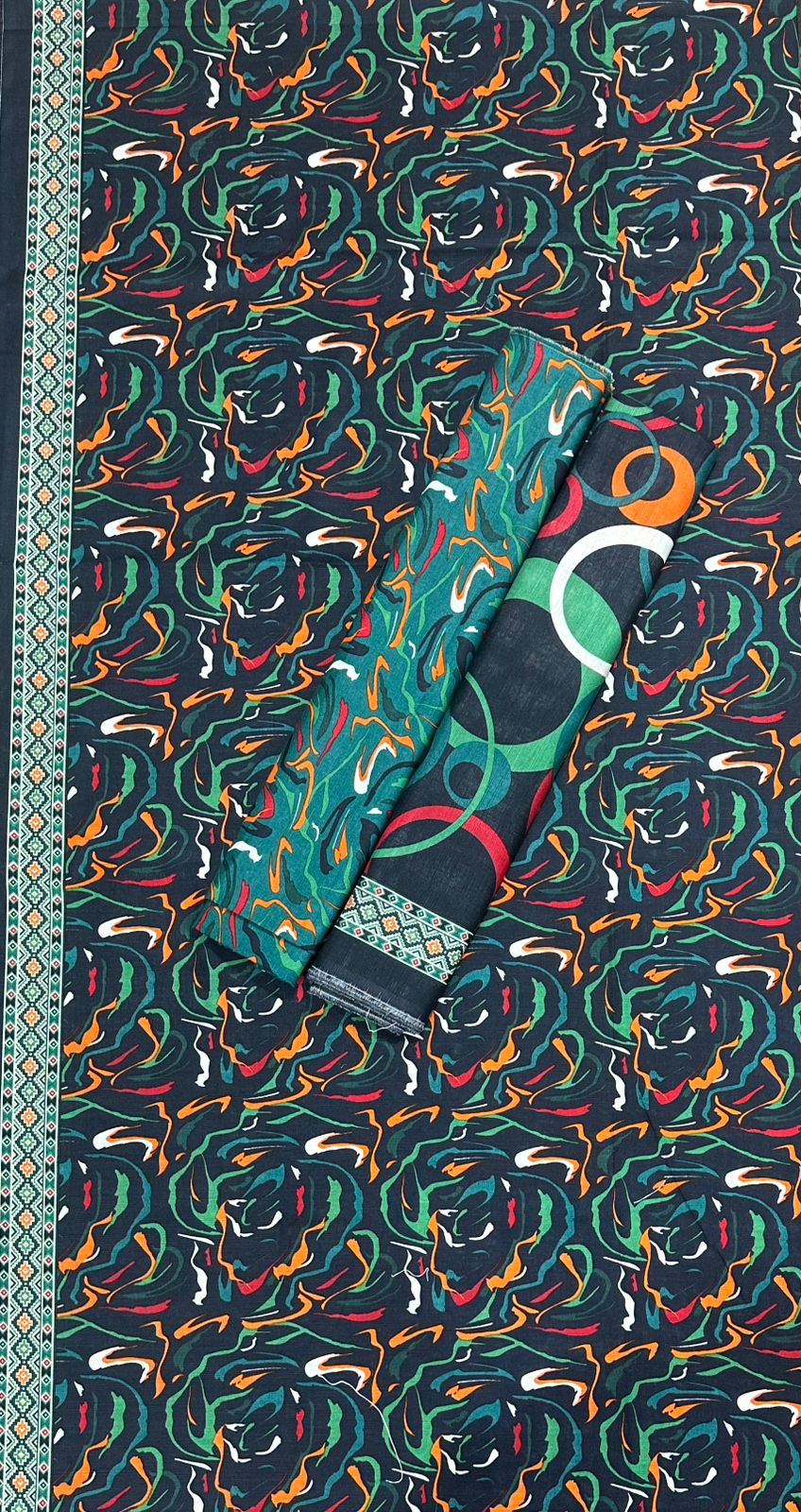 Bin Saeed | 3pc Unstitched Printed Khaddar Collection