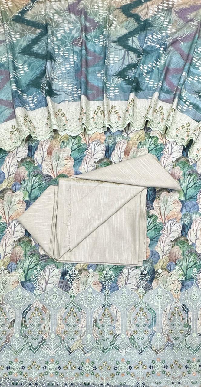 Riwayat | Unstitched 3pc Embroidered Khaddar Collection