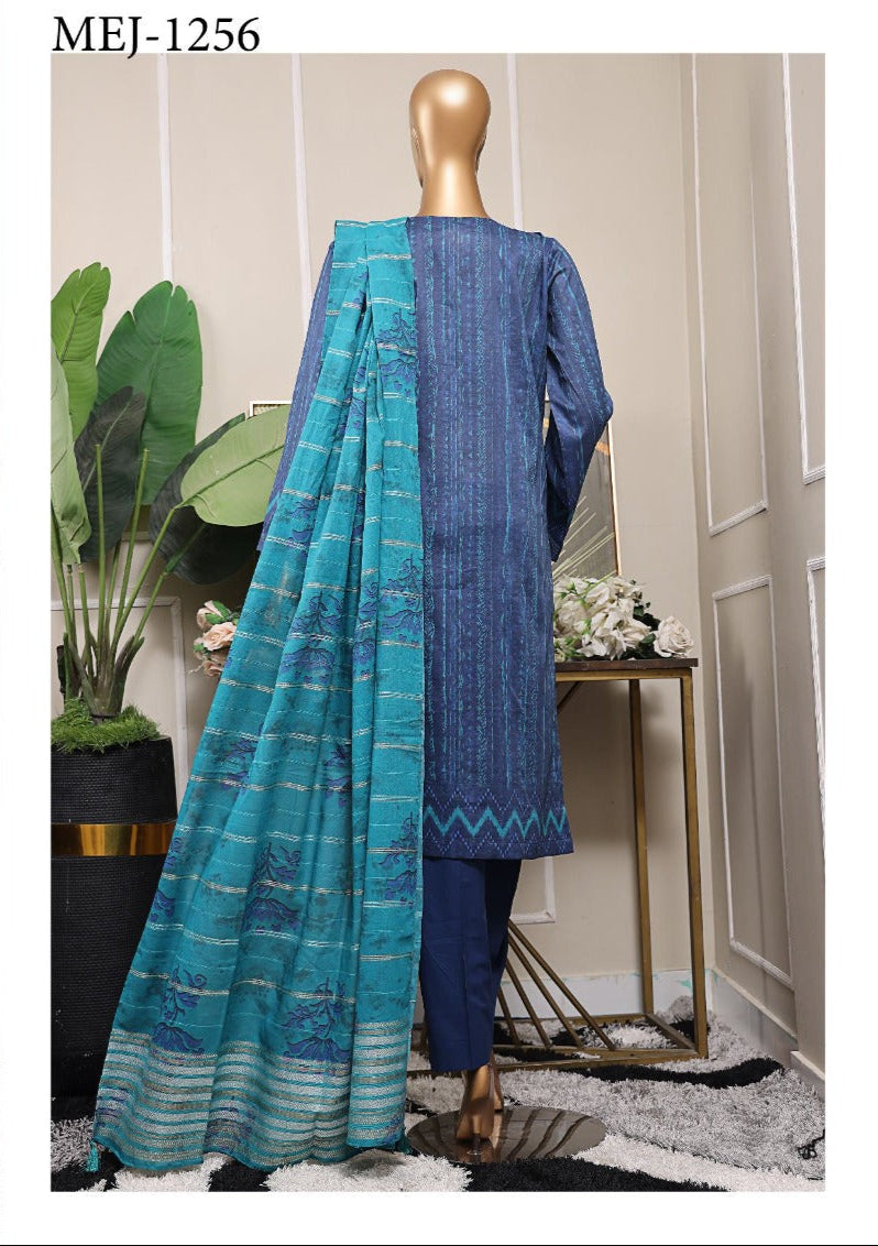 HZ by MAHEE | Embroidered Fancy Jacquard Lawn Unstitched 3PC Collection