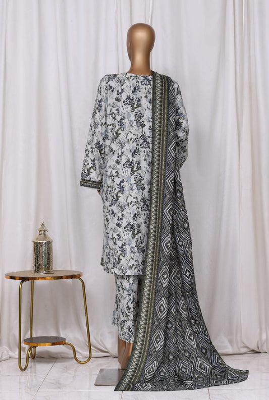 Bin Saeed | Stitched 3pc Printed Khaddar Collection