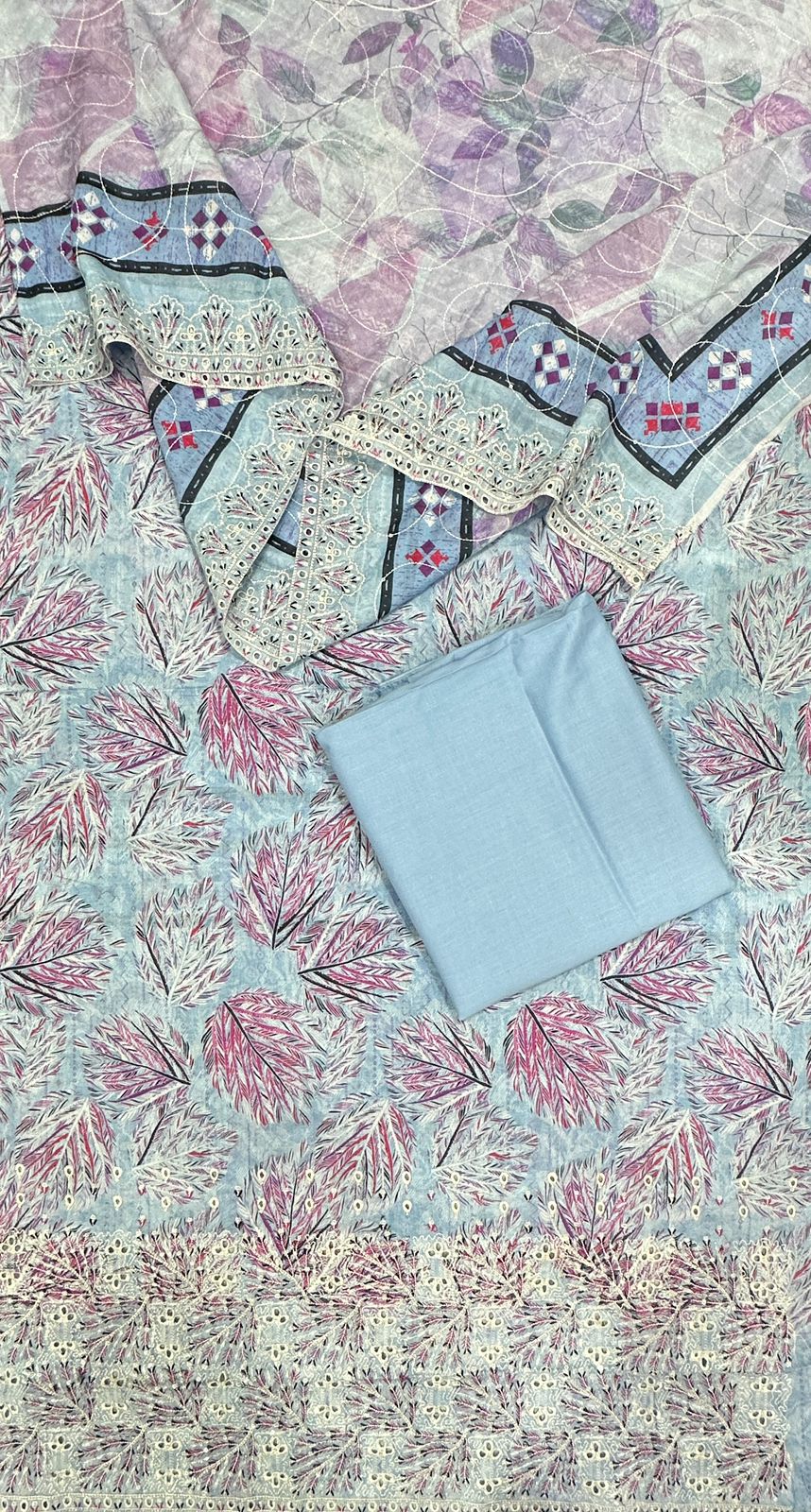 HZ | Unstitched 3-Piece Embroidered Lawn Collection