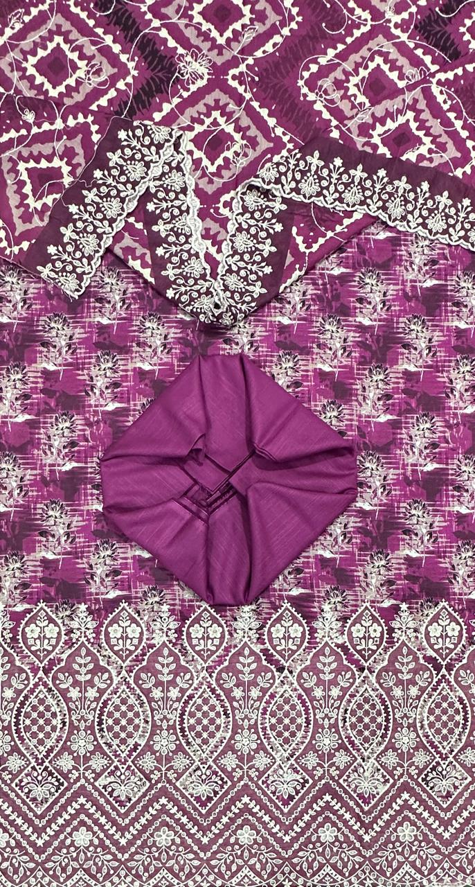 Riwayat | Unstitched 3pc Embroidered Khaddar Collection