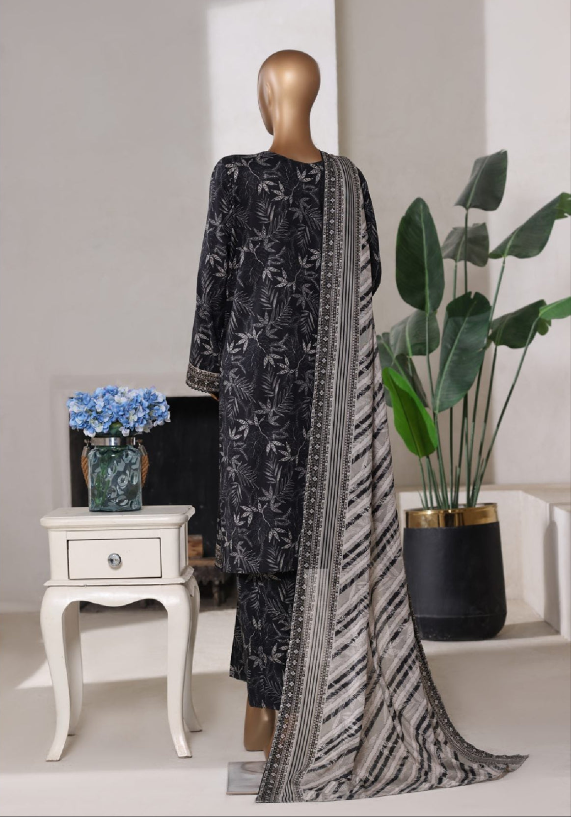 Bin Saeed | Stitched 3pc Printed Cotton Collection