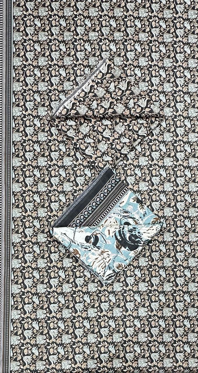 Bin Saeed | 3pc Unstitched Printed Khaddar Collection