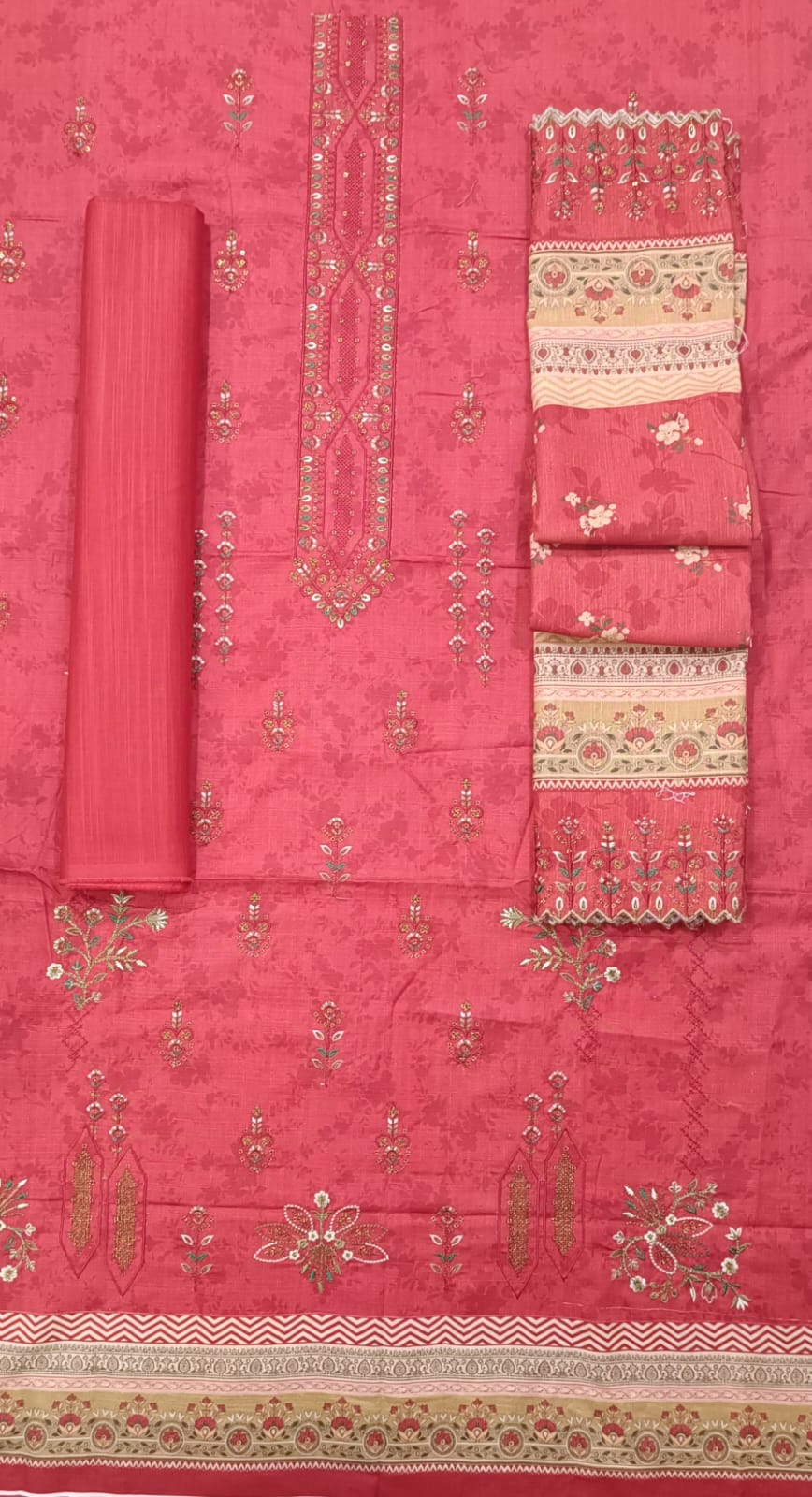 Bin Saeed | Unstitched 3pc Embroidered Khaddar Collection