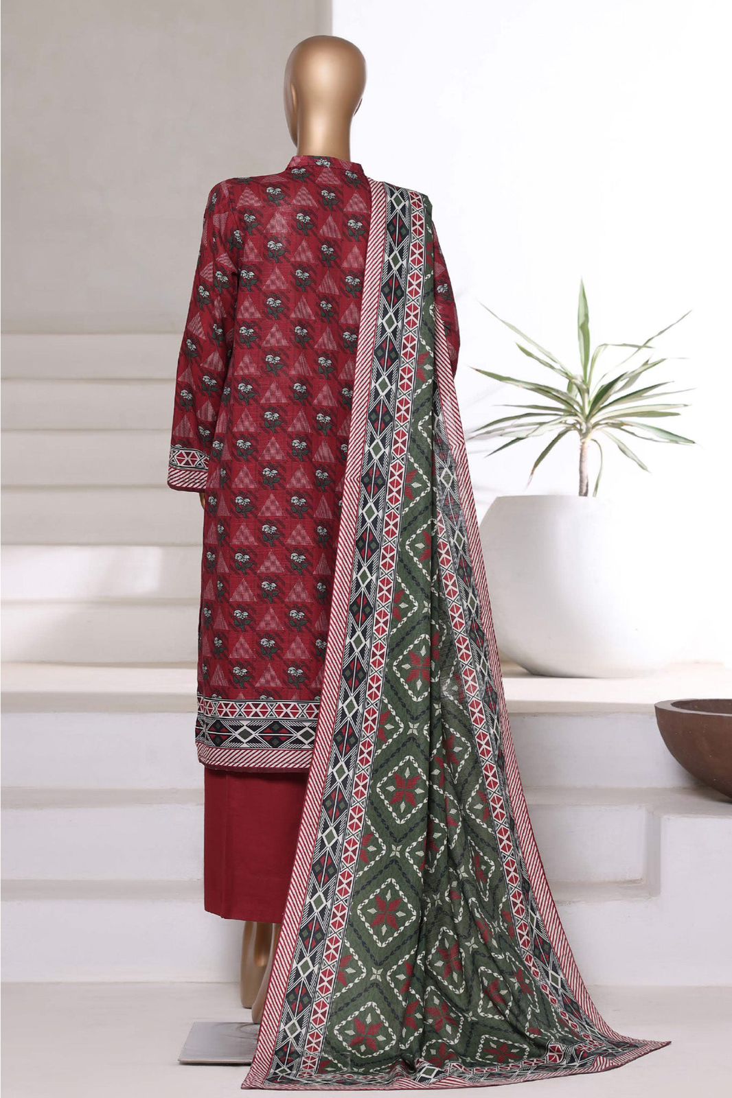 Sada Bahar | Stitched Printed Khaddar