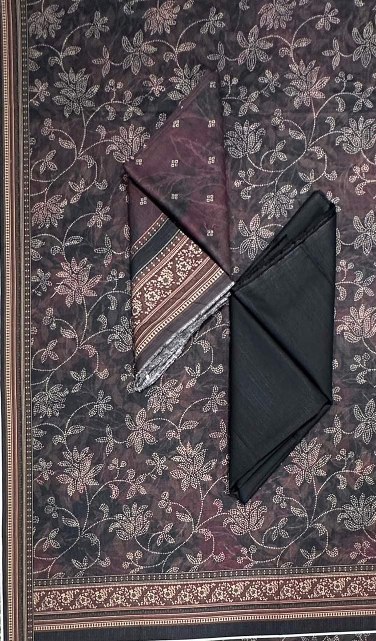 Bin Saeed | 3pc Unstitched Printed Khaddar Collection