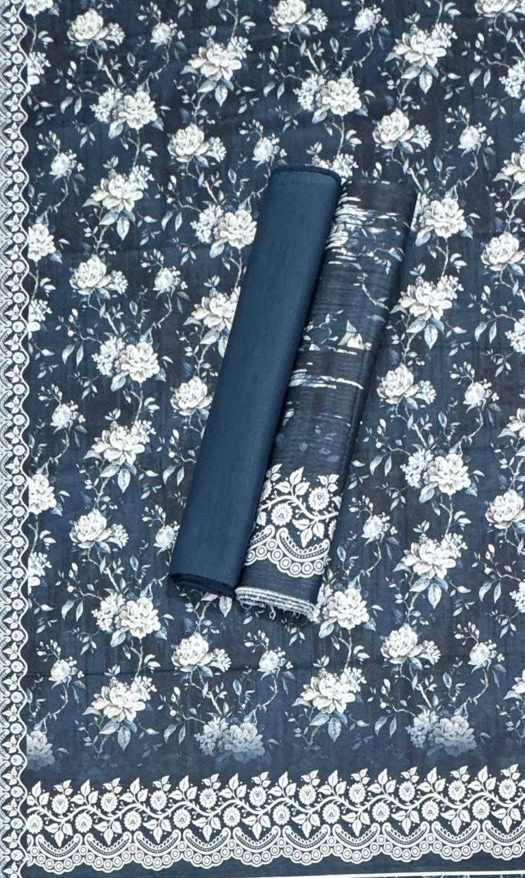 Bin Saeed | 3pc Unstitched Printed Khaddar Collection