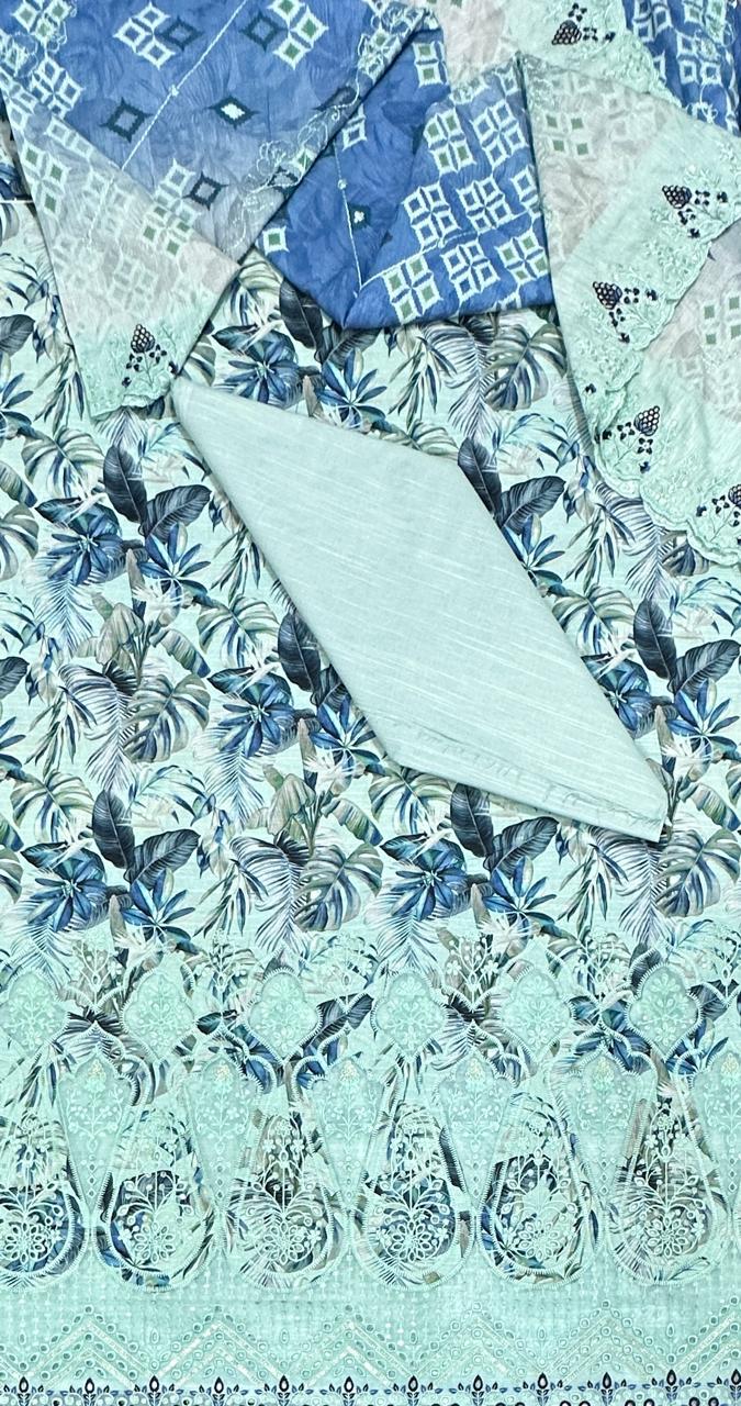 Riwayat | Unstitched 3pc Embroidered Khaddar Collection