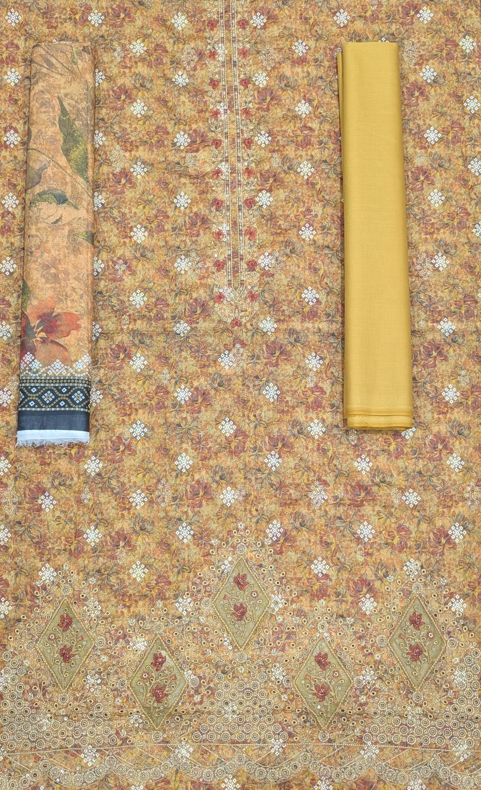 HZ | Unstitched 3-Piece Embroidered Lawn Collection