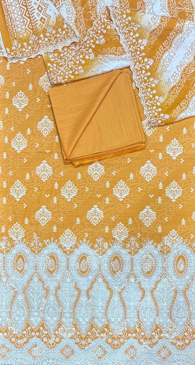 Riwayat | Unstitched 3pc Embroidered Khaddar Collection