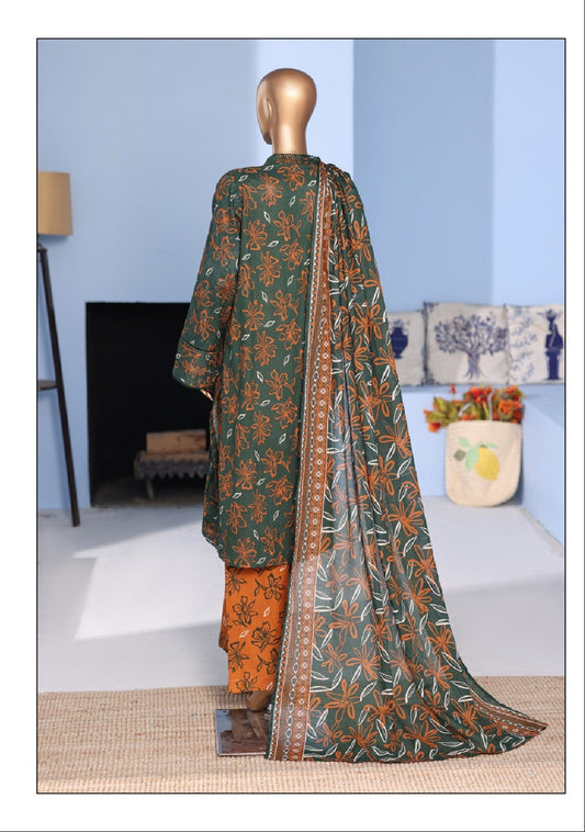Bin Saeed | Stitch 3 Pc Embroidered Lawn Pintex Collection
