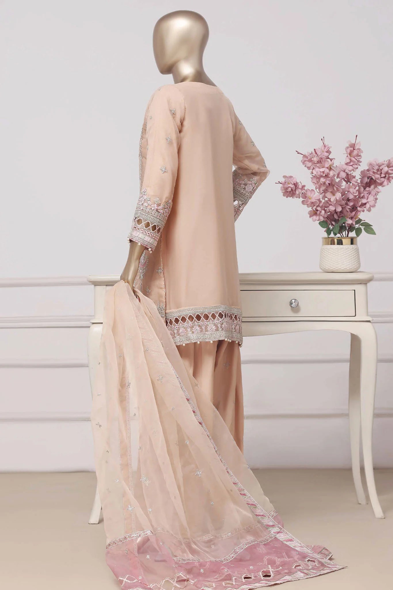Mahpara By Sada Bahar | Stitch 3 Pc Festive Formal Collection with Farshi Shalwar