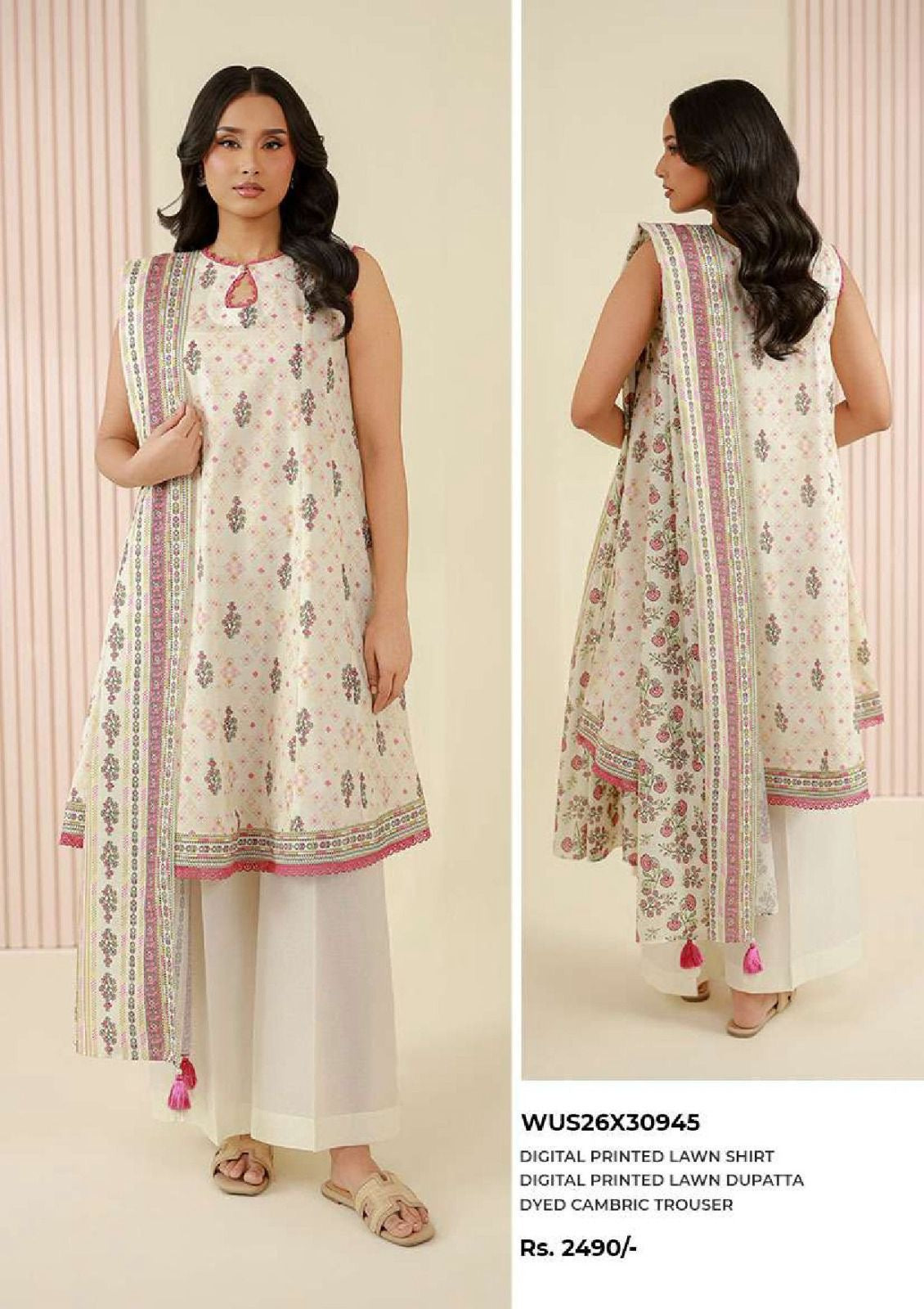 Zellbury | Unstitch 3 Pc Printed lawn Collection