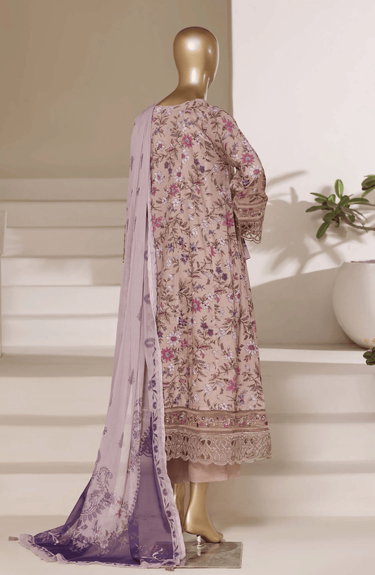 Sada Bahar | Stitched Embroidered Lawn Frocks – Premium Summer Dresses - BarerahFabrics