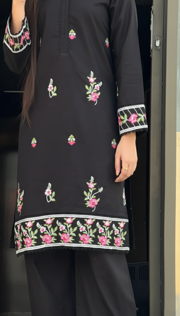 Silwalo | Stitch 2 Pc Embroidered Cotton Collection