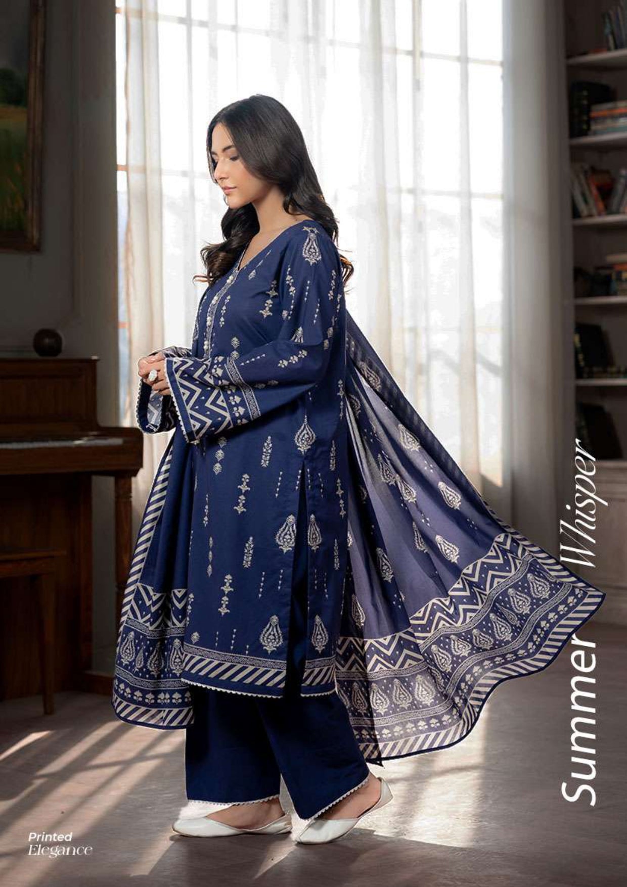 Zullbery | Unstitched Printed 3 Piece Lawn Collection