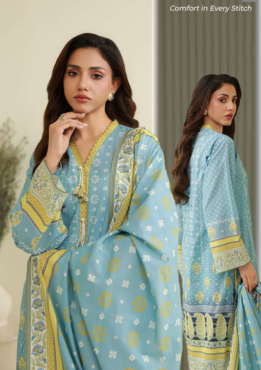 Zullbery | Unstitched Printed 3 Piece Lawn Collection