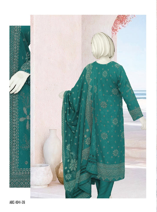 Mahnoor by ABC Fabric | Unstitch 3 Pc Printed Fabric Collection