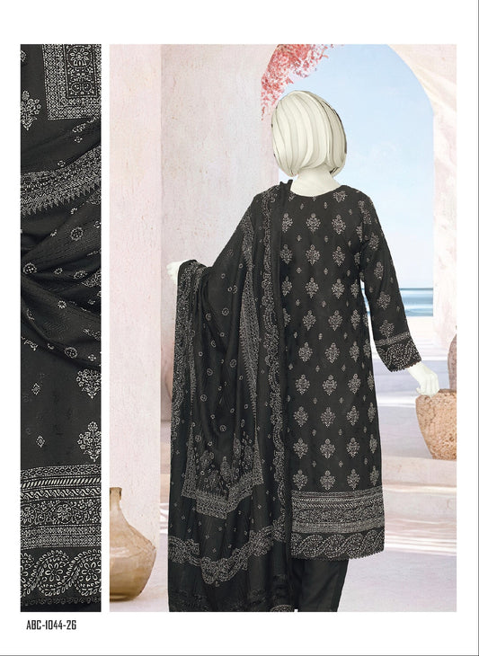 Mahnoor by ABC Fabric | Unstitch 3 Pc Printed Fabric Collection