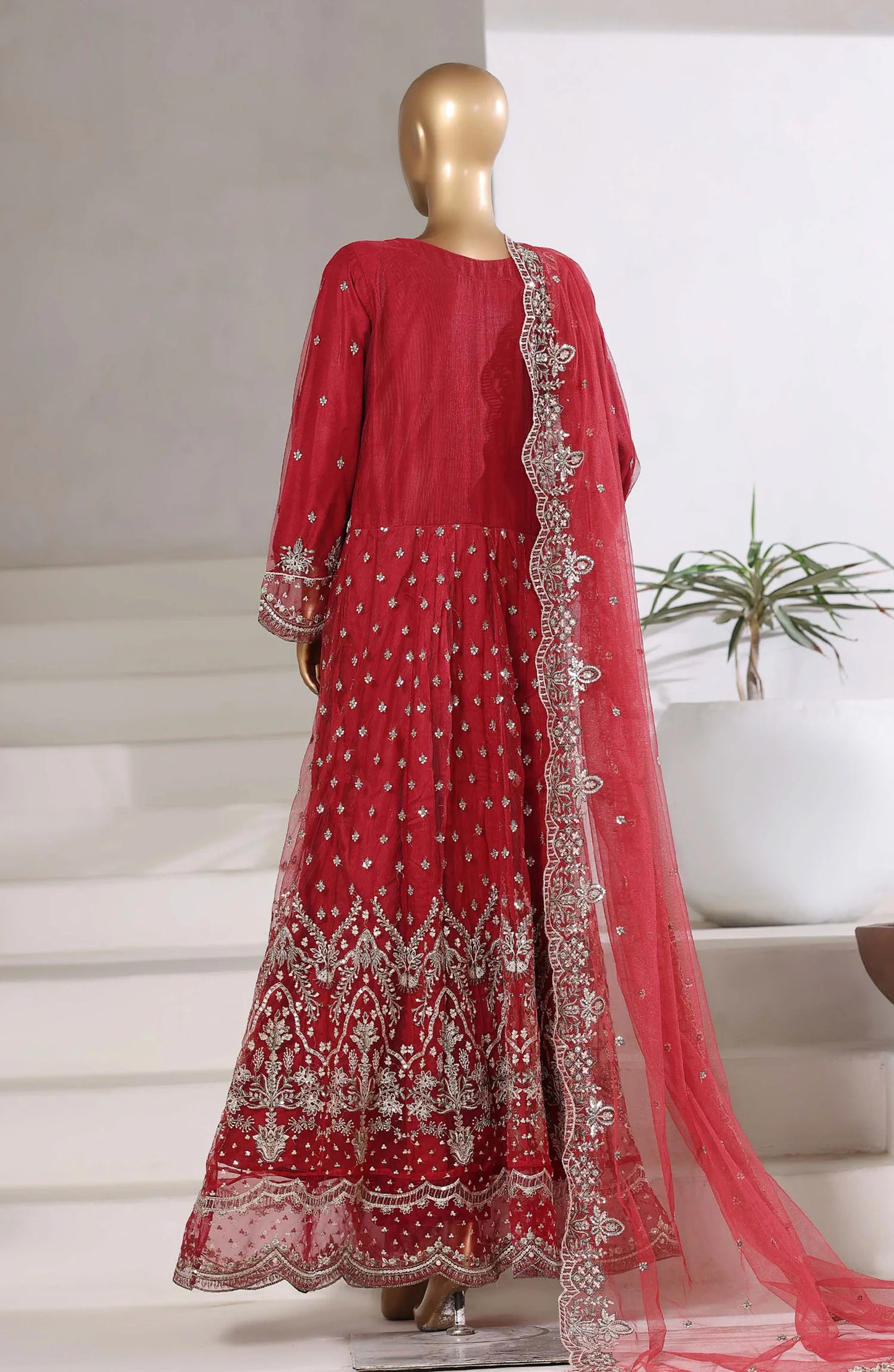 Sada Bahar | Mahpara Embroidered Net Stitched 3 Pc Collection