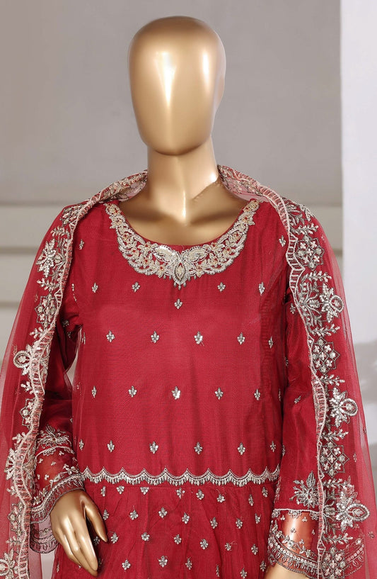 Sada Bahar | Mahpara Embroidered Net Stitched 3 Pc Collection - BarerahFabrics