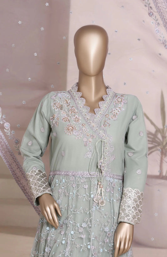 Mahpara by Sadabahar | Embroidered Net Stitched 3 Pc Suit Collection - BarerahFabrics