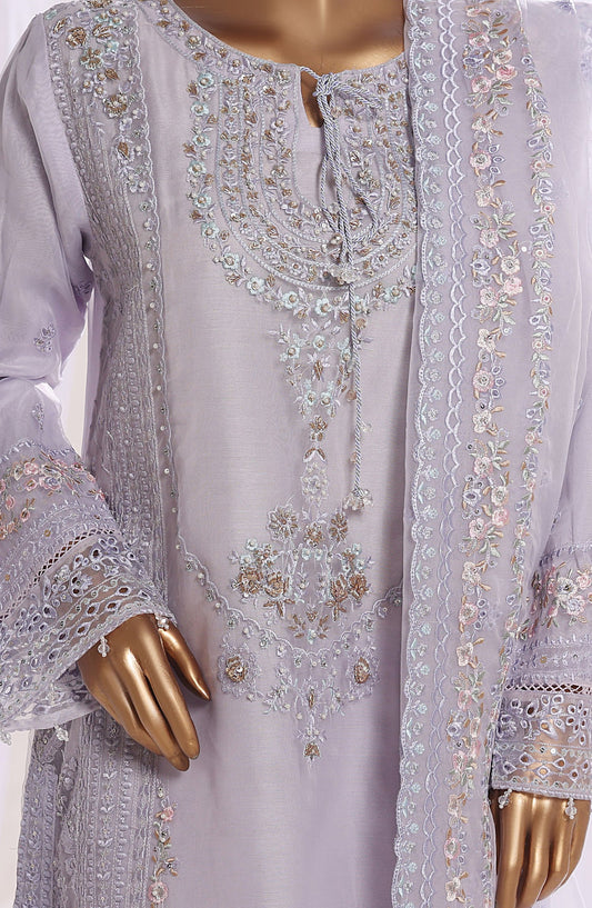 Mahpara by Sadabahar | Stitched 3 PC Embroidered Organza Collection