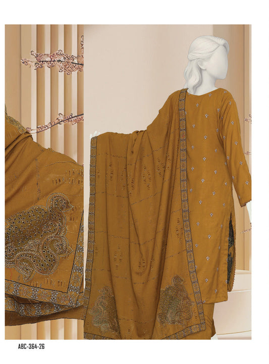 Lalazar By ABC Fabrics | Luxury Unstitched Slub Collection