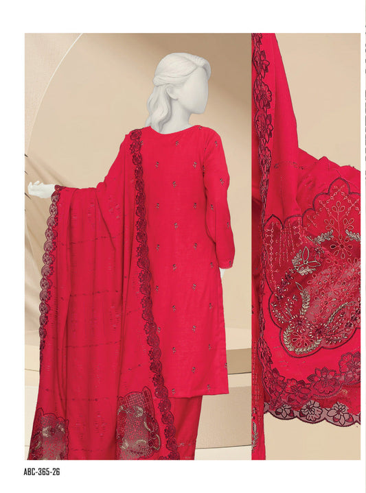 Lalazar By ABC Fabrics | Luxury Unstitched Slub Collection