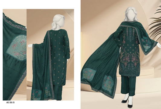 Lalazar By ABC Fabrics | Luxury Unstitched Slub Collection