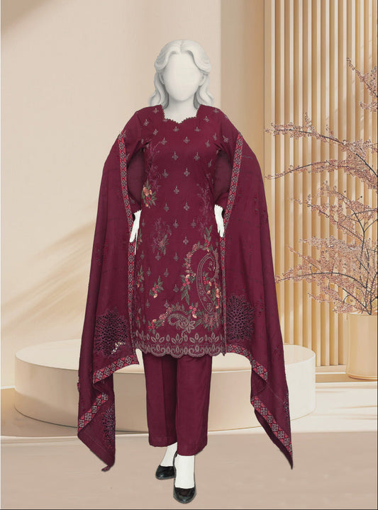 Lalazar By ABC Fabrics | Luxury Unstitched Slub Collection
