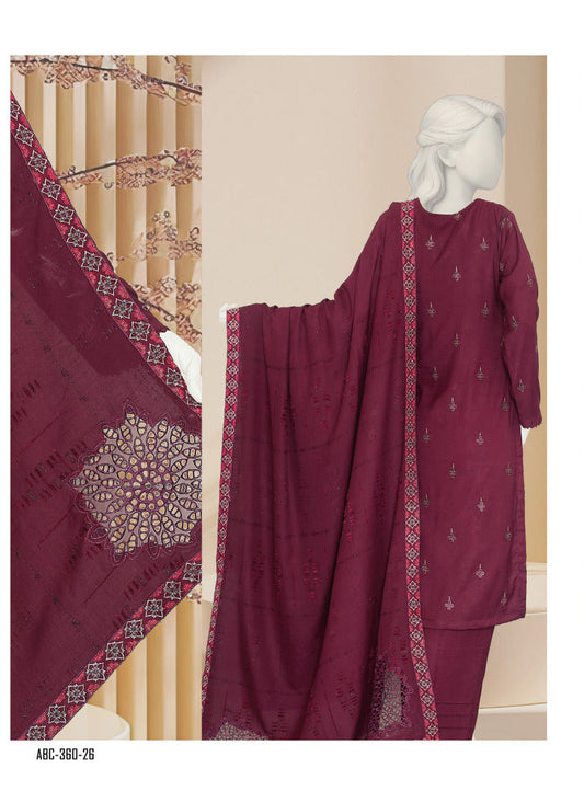 Lalazar By ABC Fabrics | Luxury Unstitched Slub Collection