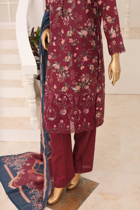 SUNTEX | Stitched 3 Piece Embroidered Lawn Mother Collection