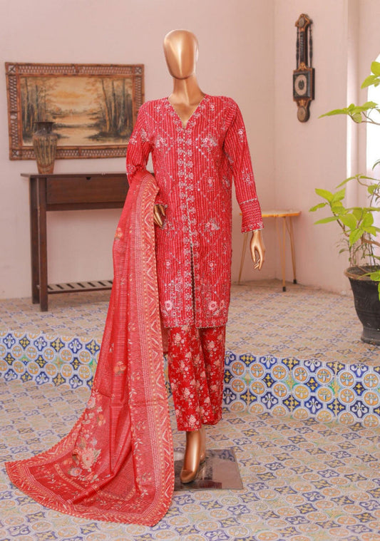 Bin Saeed | Stitched 3pc Luxury Embroidered Lawn Collection
