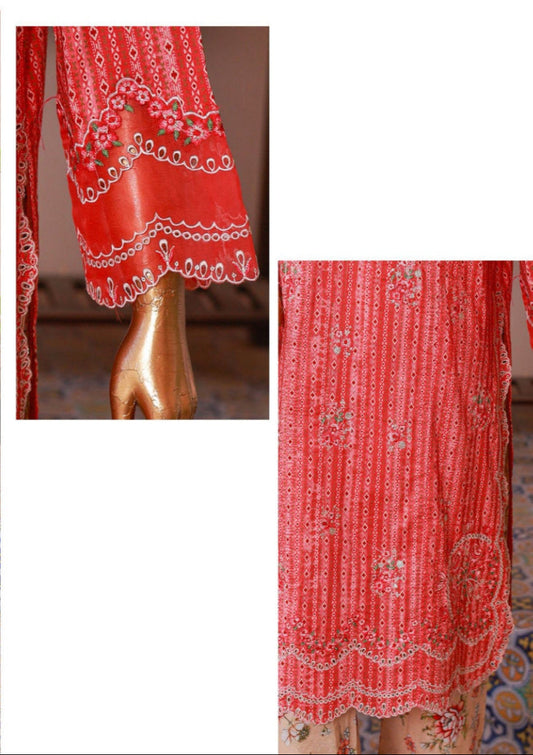 Bin Saeed | Stitched 3pc Luxury Embroidered Lawn Collection