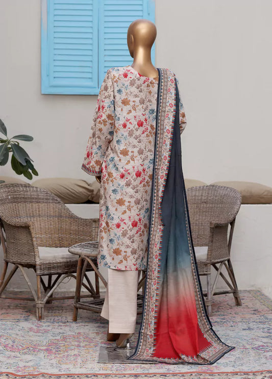BIN SAEED | Stitch 3 Pc Printed Khaddar Collection