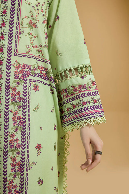 Zellbury | Unstitch 2 PC Digital Printed Lawn